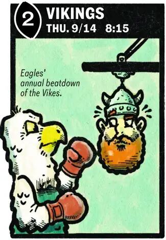 The Philadelphia Inquirer on X: The Eagles' schedule is out