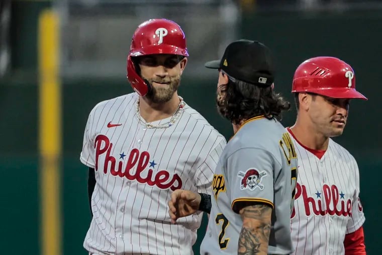 Phillies' Bryce Harper belts two homers in minor-league rehab game