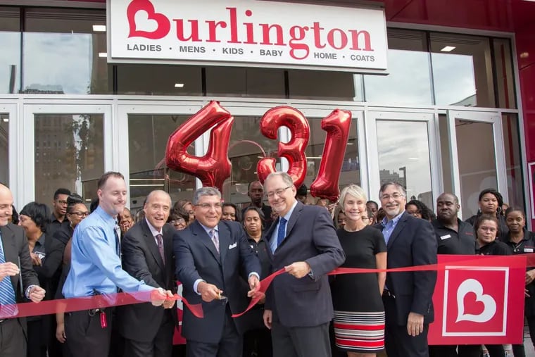 Burlington greets shoppers at new Market Street location