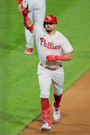 Kyle Schwarber's slump ends on special day at Citizens Bank Park