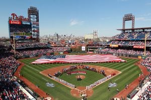 Philadelphia Phillies on X: We might not be able to be together at  Citizens Bank Park for Pride Night tonight, but we're still proud to  support and celebrate the LGBTQ community. Happy #