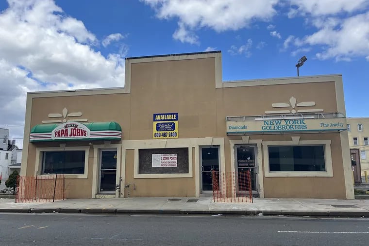 Site of a proposed retail cannabis shop on 2415 Pacific Avenue in Atlantic City, behind Boardwalk Hall.