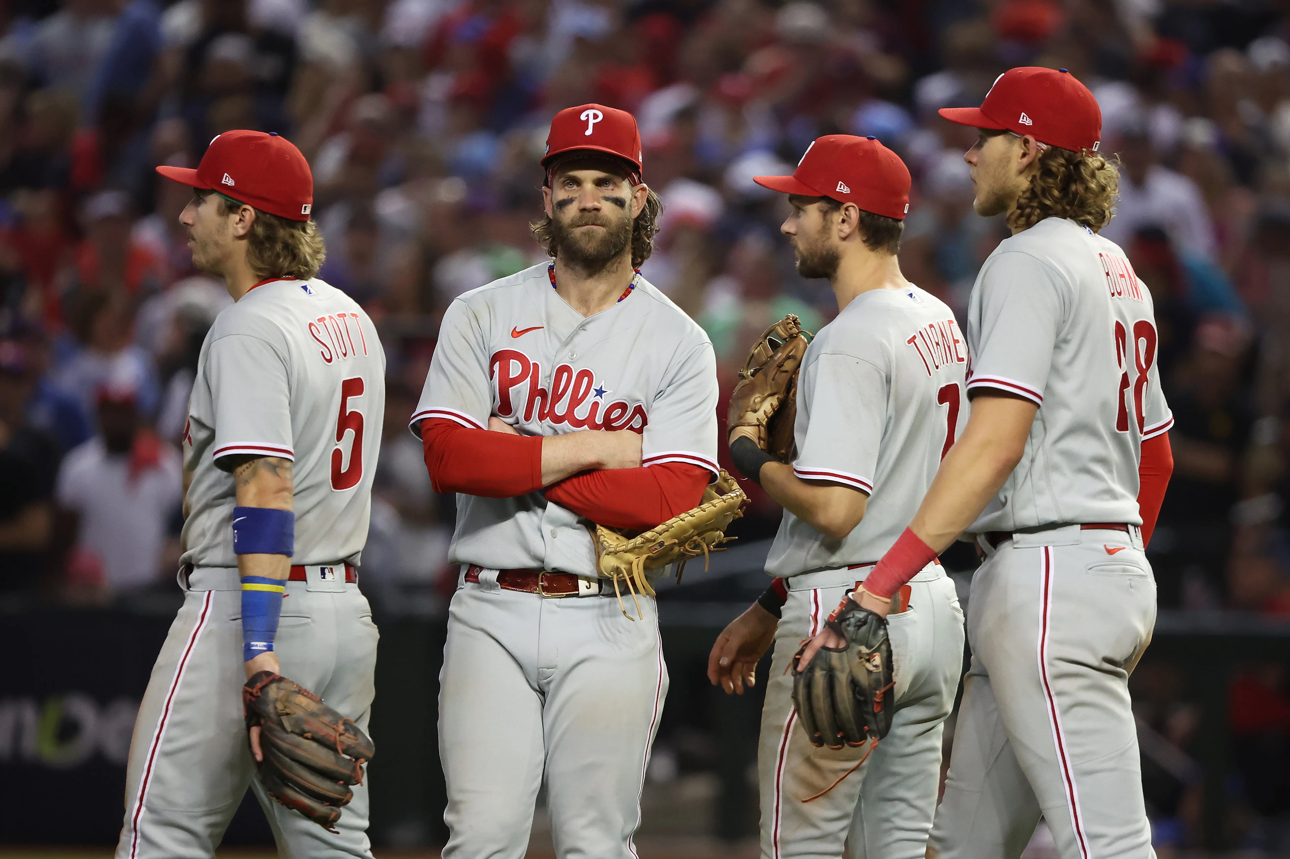 Phillies' second baseman Bryson Stott is A-O, A-OK this postseason 