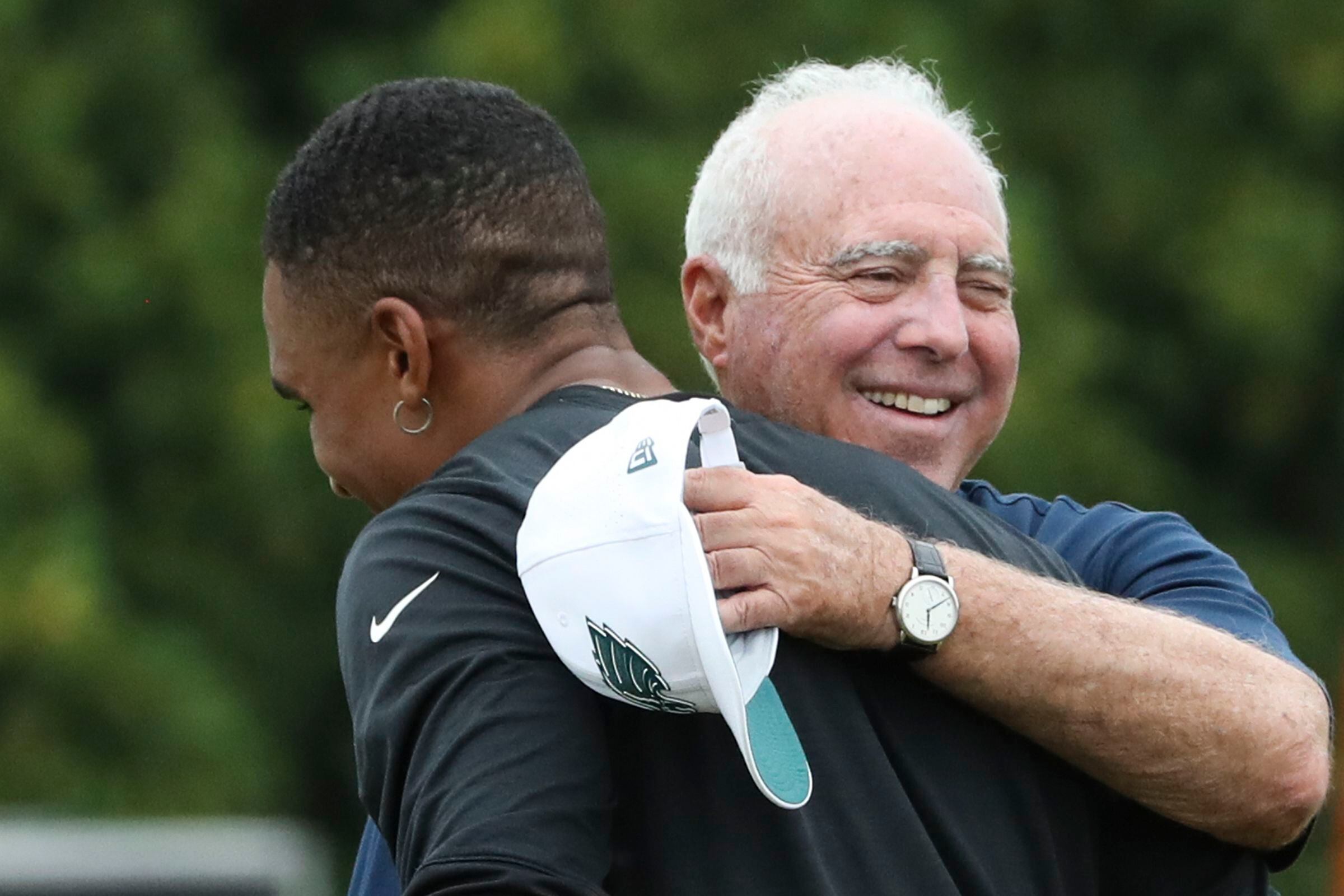 Jeffrey Lurie Says He Did Not Push for Draft Selection of Eagles Enforcer J.J.  Arcega-Whiteside - Crossing Broad