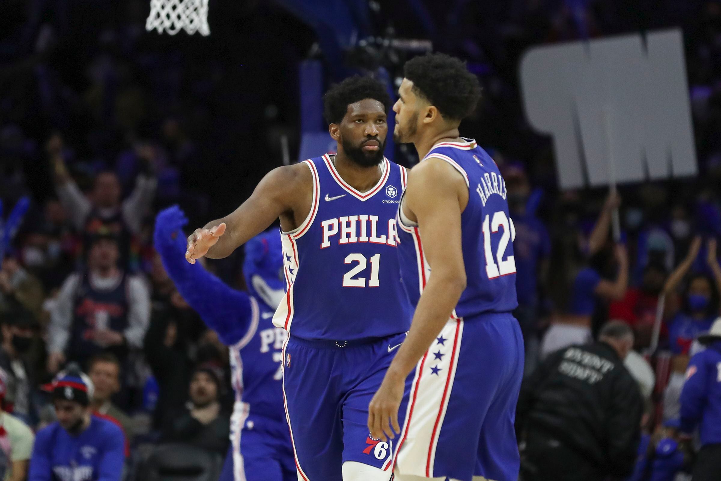 I was locking his a** up - Joel Embiid throws major shade at Tobias Harris  as 76ers gear up for playoffs