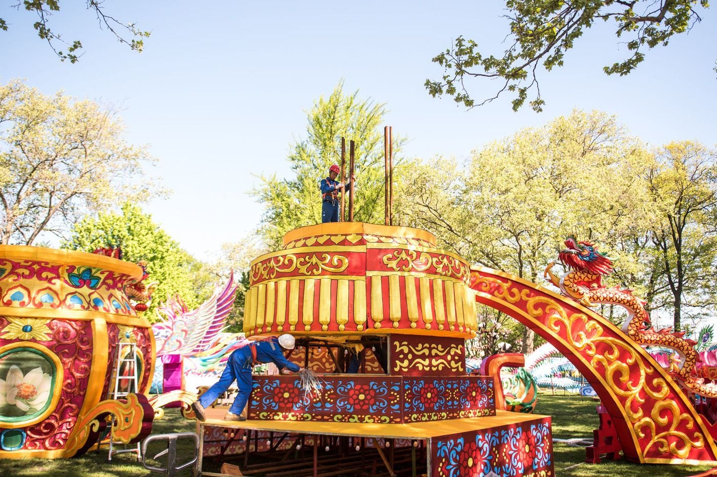 Behind The Scenes Of Philadelphia Chinese Lantern Festival How