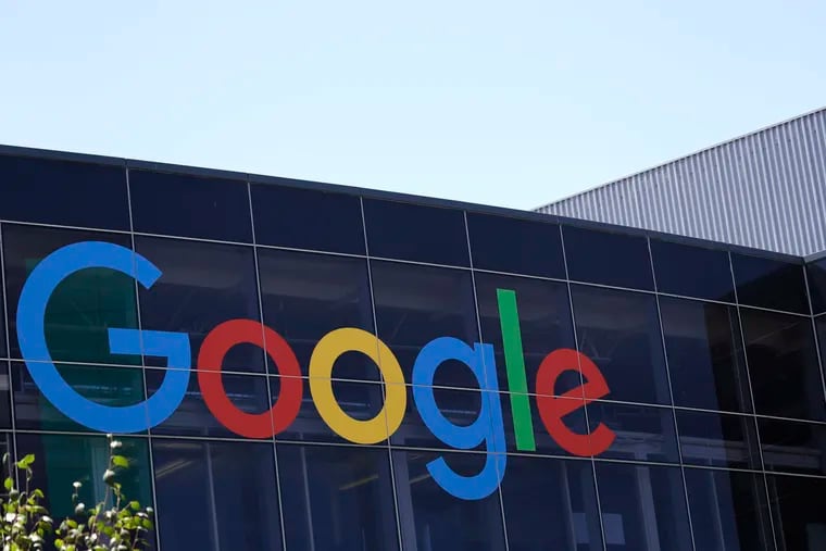 This 2016 photo shows the Google logo at the company's headquarters in Mountain View, Calif. Google's products are popular with Generation Z. (AP Photo/Marcio Jose Sanchez, File)