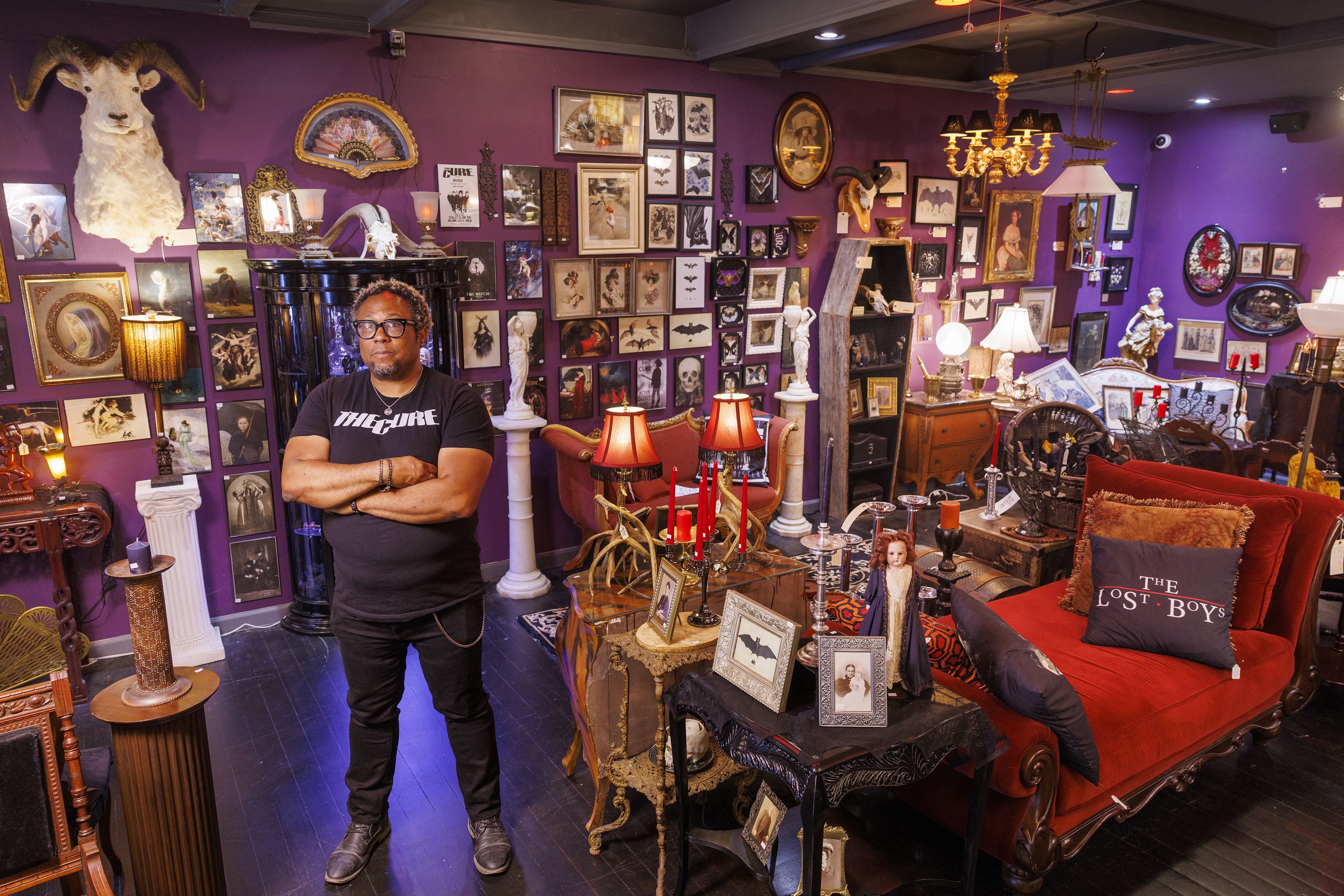 An elder goth from Philly keeps South Street weird with his new