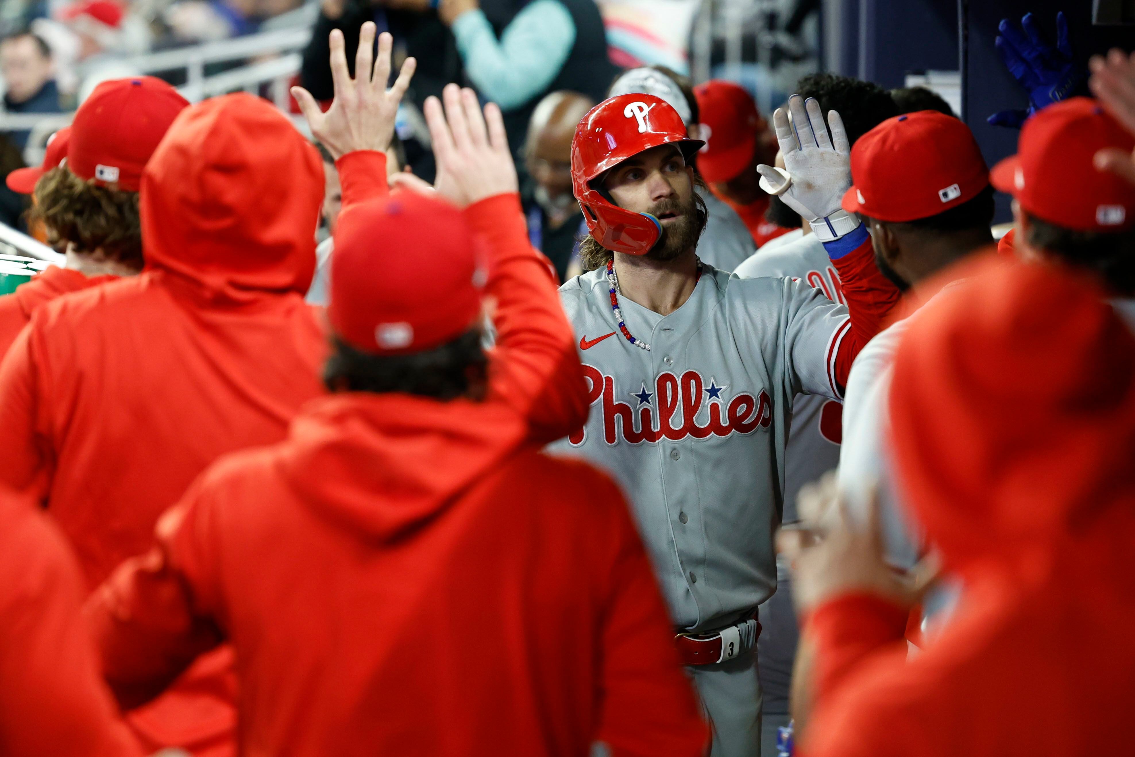 NL Division Series: Red October gets better and redder as Orion Kerkering  deals and Bryce Harper homers for Phillies