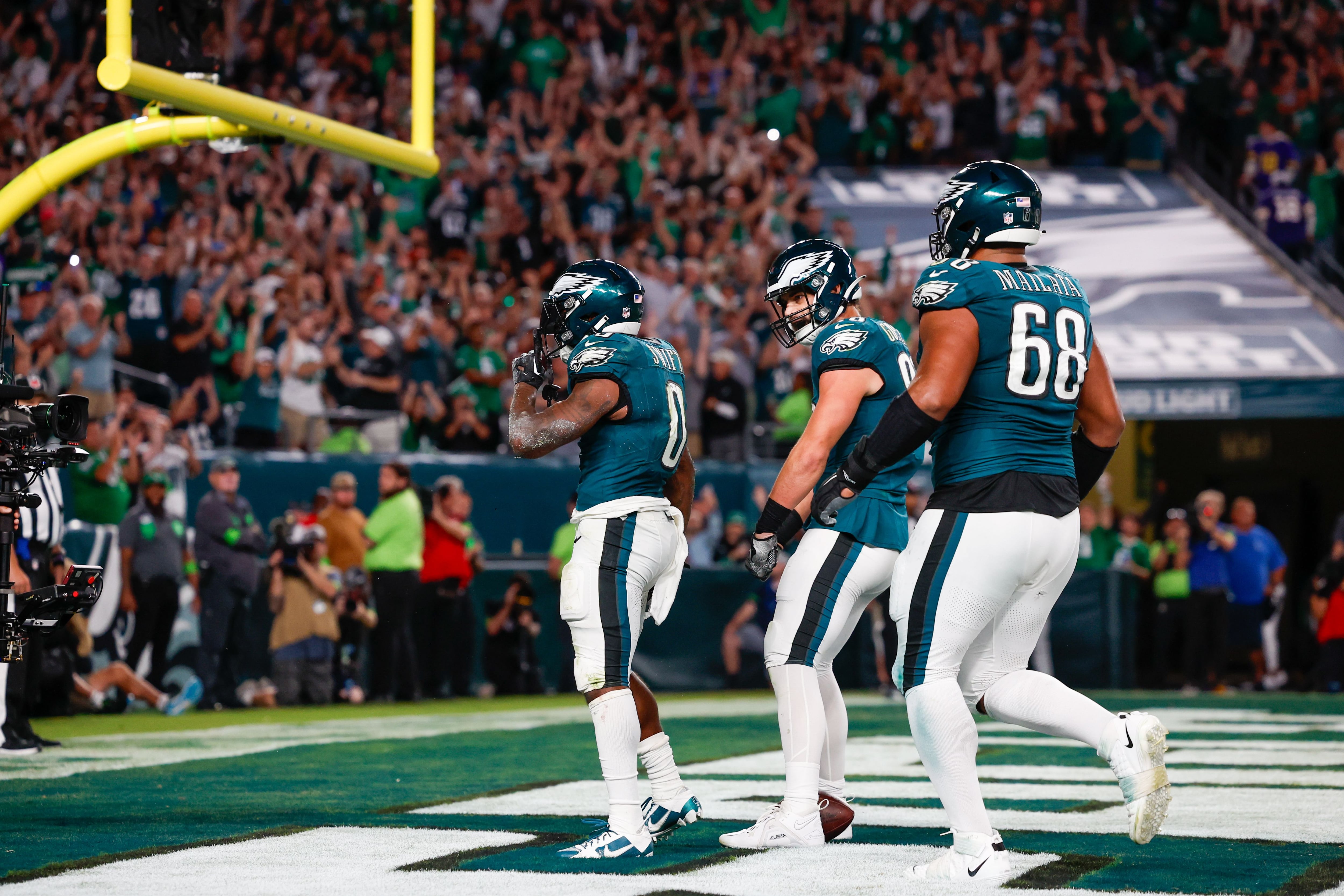 Minnesota Vikings safety Harrison Smith (22) during an NFL football game  against the Philadelphia Eagles, Thursday, Sep. 14, 2023, in Philadelphia.  (AP Photo/Rich Schultz Stock Photo - Alamy