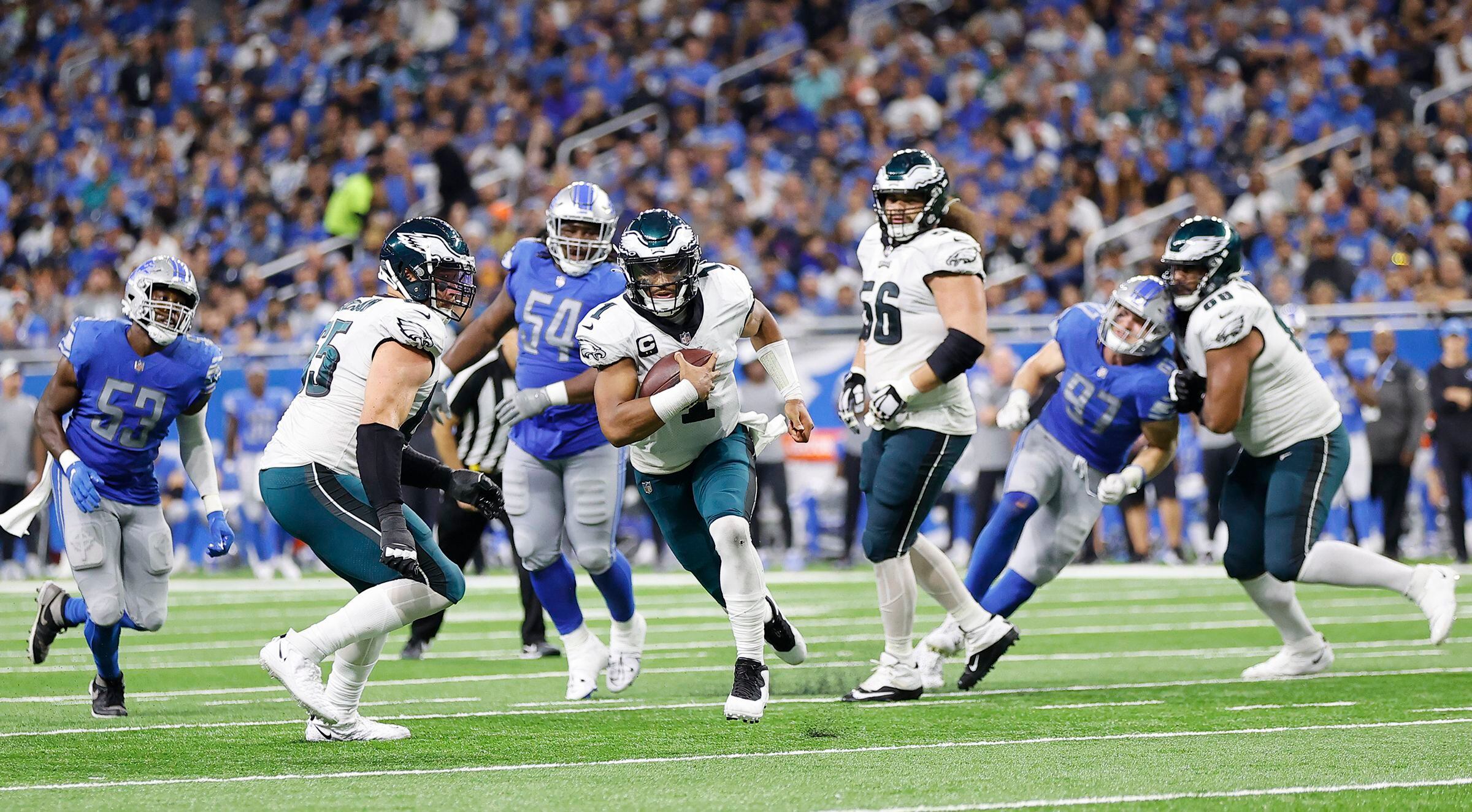 Detroit Lions disappoint raucous home crowd, lose to Seahawks once