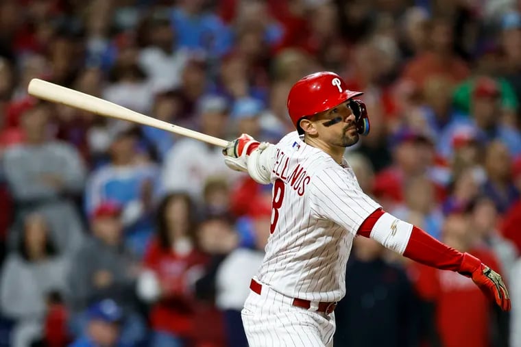 Phillies' Nick Castellanos is 'locked in' at a historic playoff pace