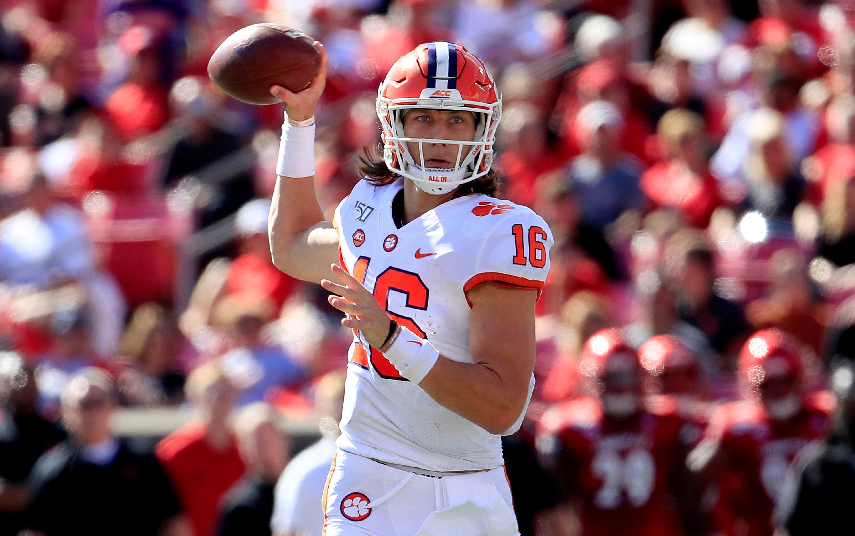 Clemson QB Trevor Lawrence tests positive for Covid-19, forced to