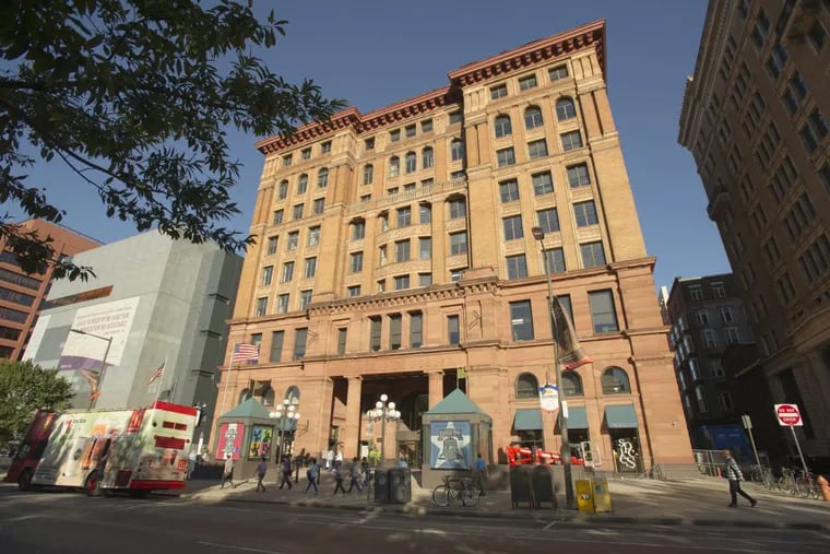 The Bourse located on Independence Mall, one of the major office buildings to sell in Center City this summer.