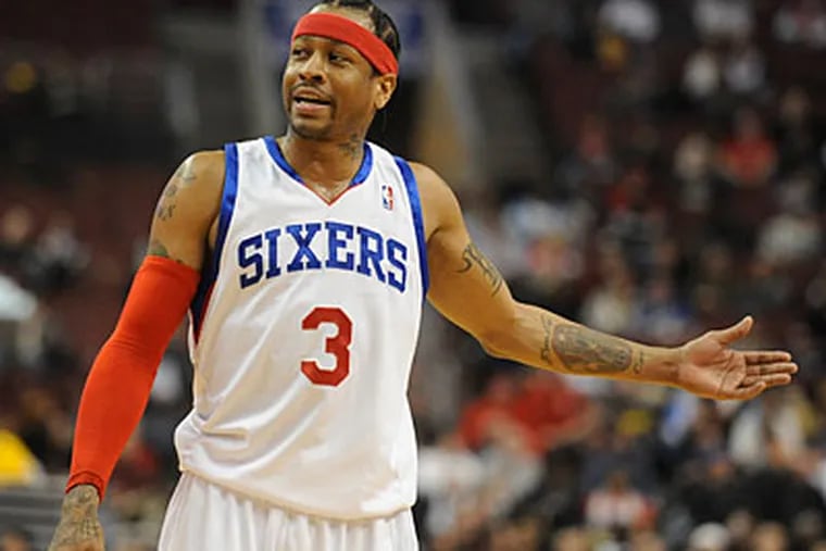 Iverson back with Philly