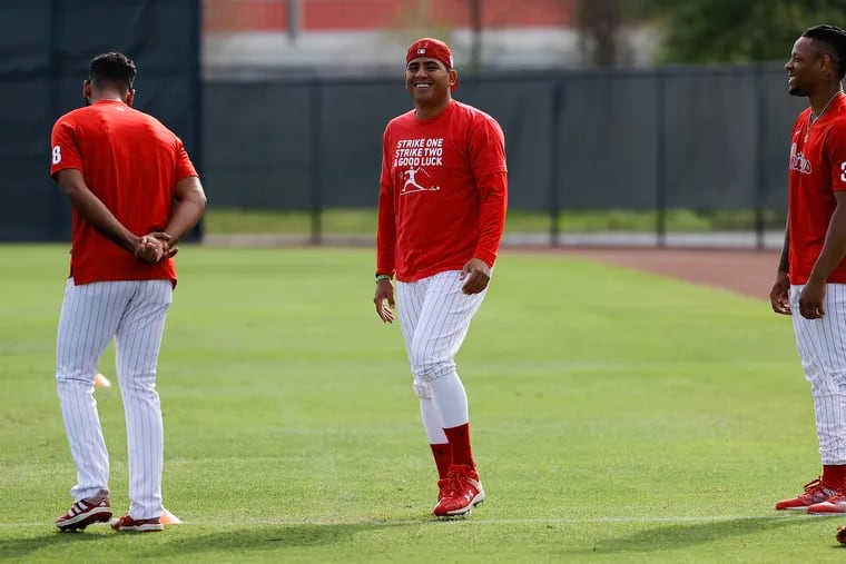 Phillies spring training: Ranger Suárez isn't ruling out being ready for  his first start of the season