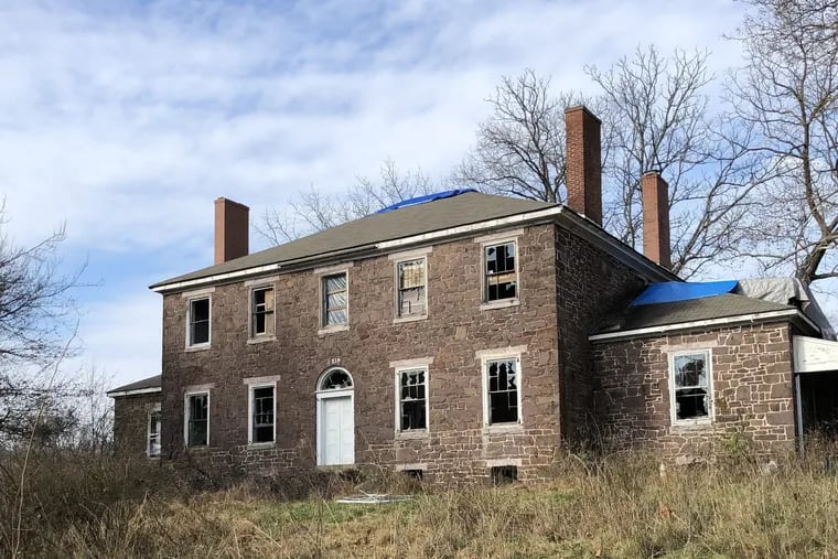 The 1834 Hood Mansion, Limerick, Pa.