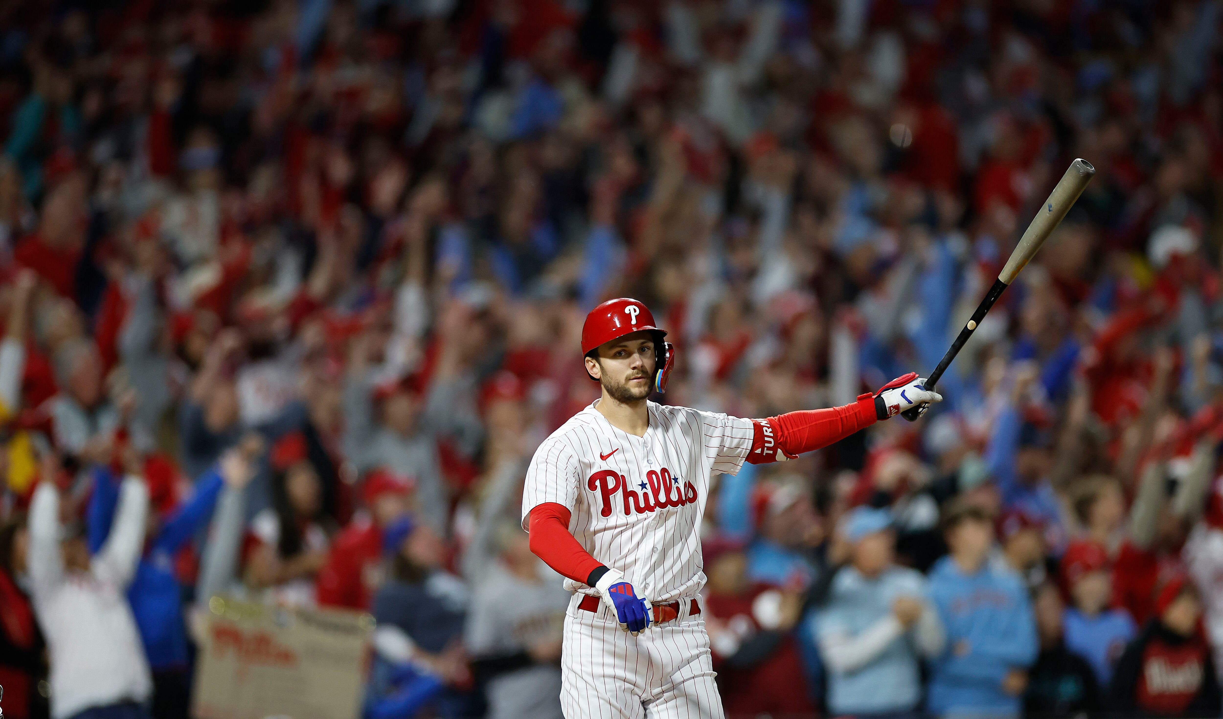 Aaron Nola, Phillies bats overpower D'backs to move within two wins of a  return to the World Series, National