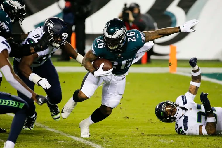 Miles Sanders is Philadelphia Eagles' best offensive player. They're  wasting him.