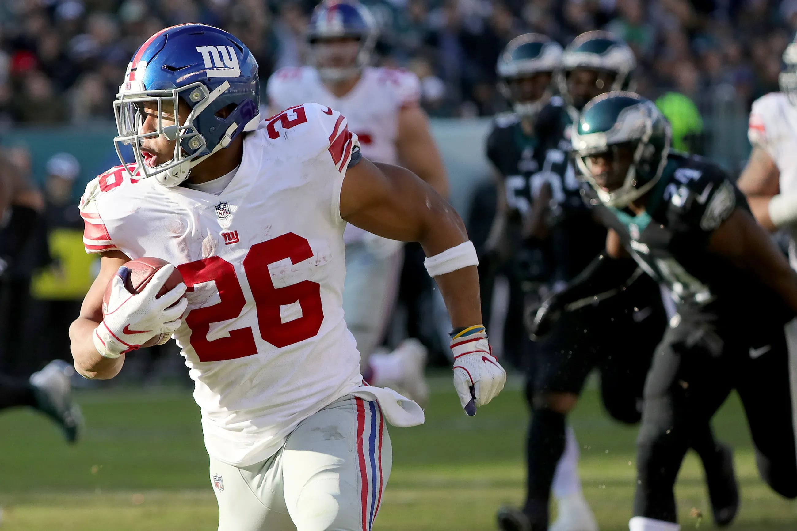 Report: Bears expected to pursue Saquon Barkley in free agency