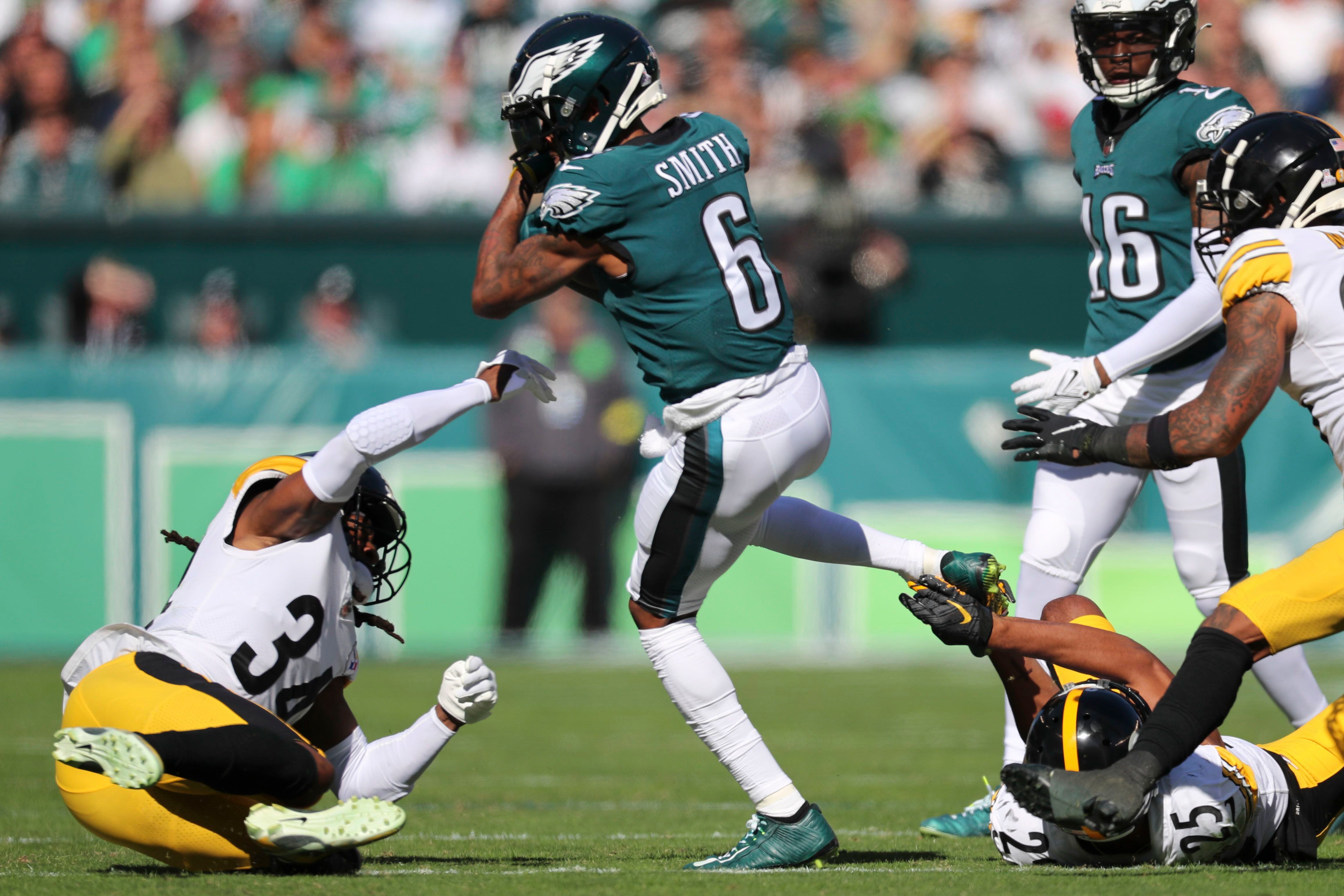 Eagles-Steelers final score: Jalen Hurts to A.J. Brown connection scorches  Pittsburgh, 35 to 13 - Bleeding Green Nation