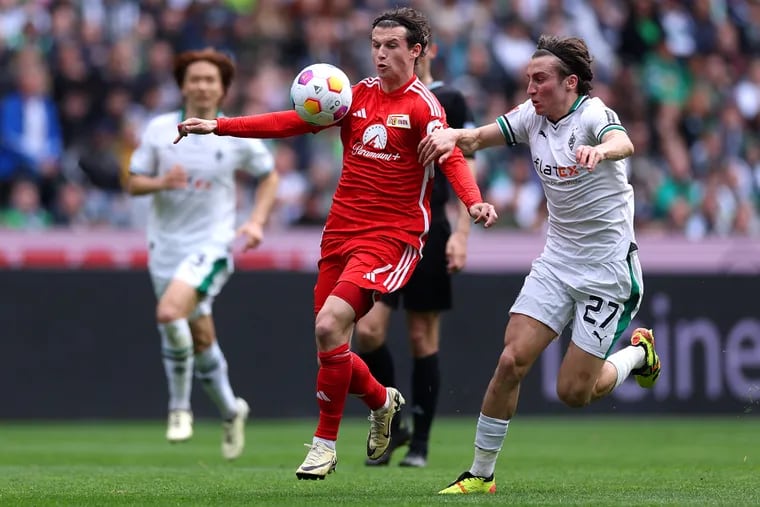 Brenden Aaronson's Union Berlin narrowly avoided relegation from Germany's Bundesliga on the final day of the season.