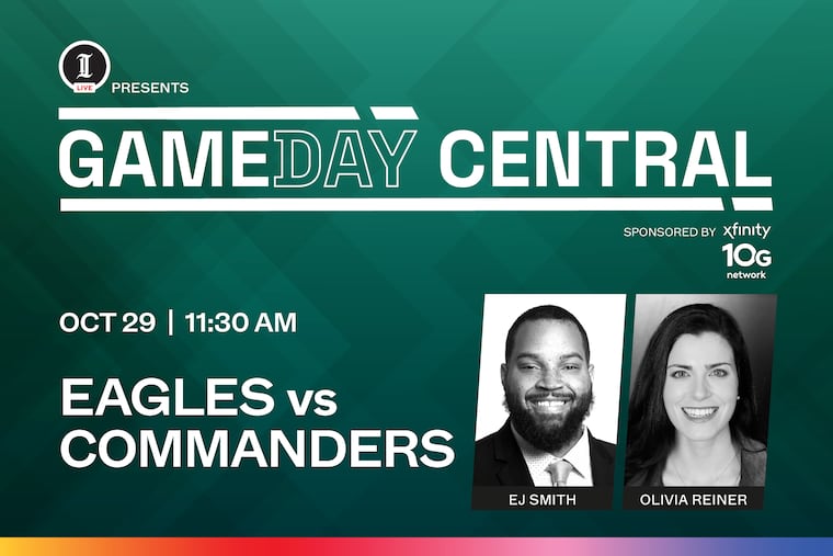 Gameday Central: Eagles vs Commanders