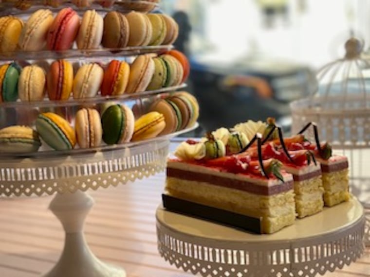 Delice et Chocolat, French bakery, has locations in Ardmore and Wayne.