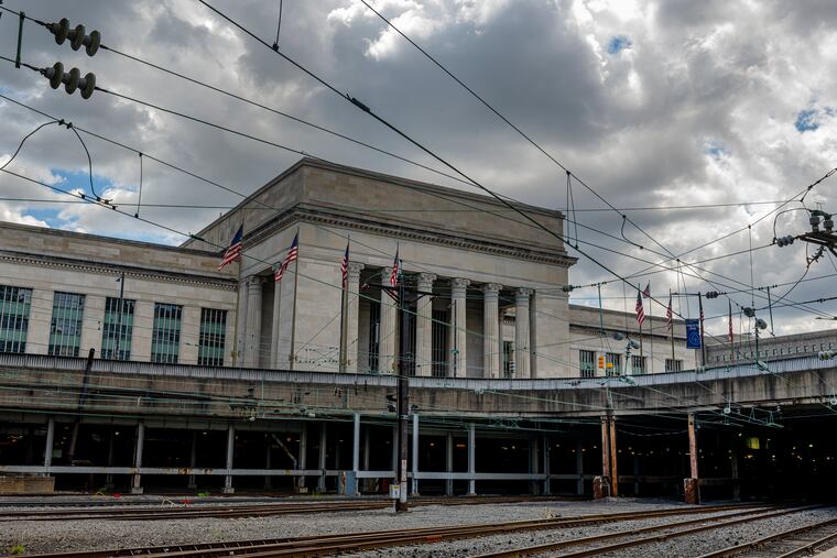 The spooky, underground street grid that runs between the Cira garage and Gray 30th Street Station could be turned into a convenient bus station.