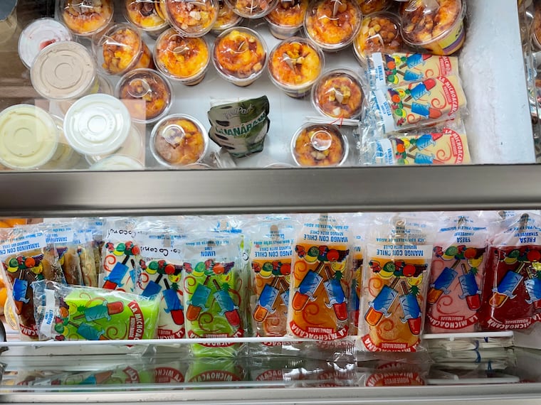 Find La Michoacana ice cream at Lupita's Grocery on 9th Street.