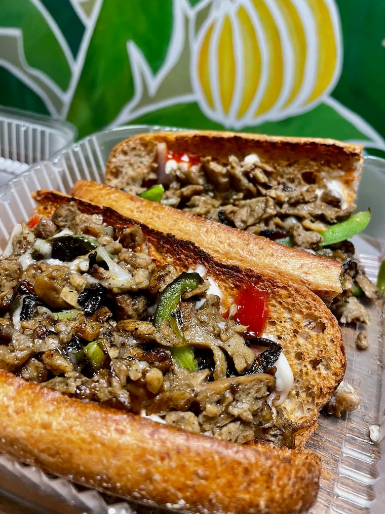 Try the vegan Philly cheesesteak at Hibiscus Cafe.