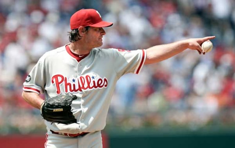 Former Phillies' pitcher Jamie Moyer will toss out the first pitch ahead of Game 2. 