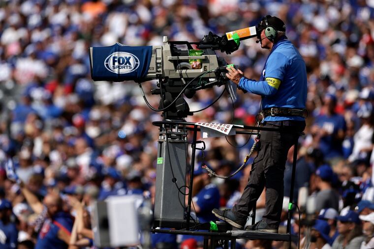 A Fox Sports TV camera.