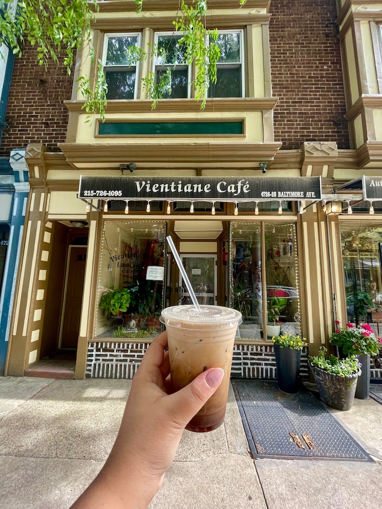 Grab some Thai tea or Thai coffee from Vientiane Cafe.