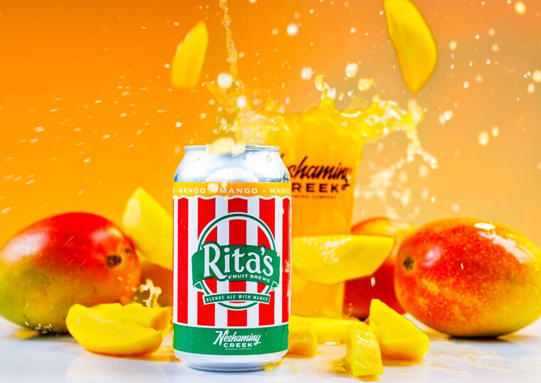 Rita's Fruit Brews Mango Blonde Ale from Neshaminy Creek Brewing Co.