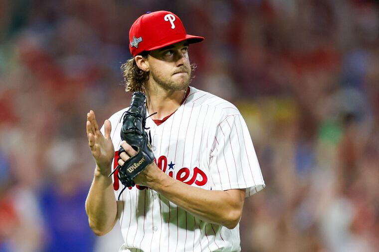 Aaron Nola will take the mound Wednesday night for the Phillies. 