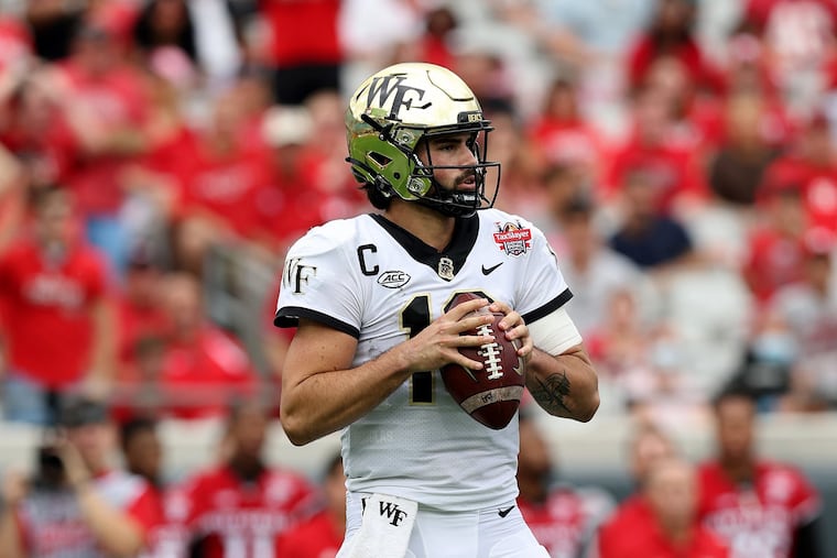 All eyes will be on Sam Hartman, Notre Dame's new 24-year-old starting quarterback. 