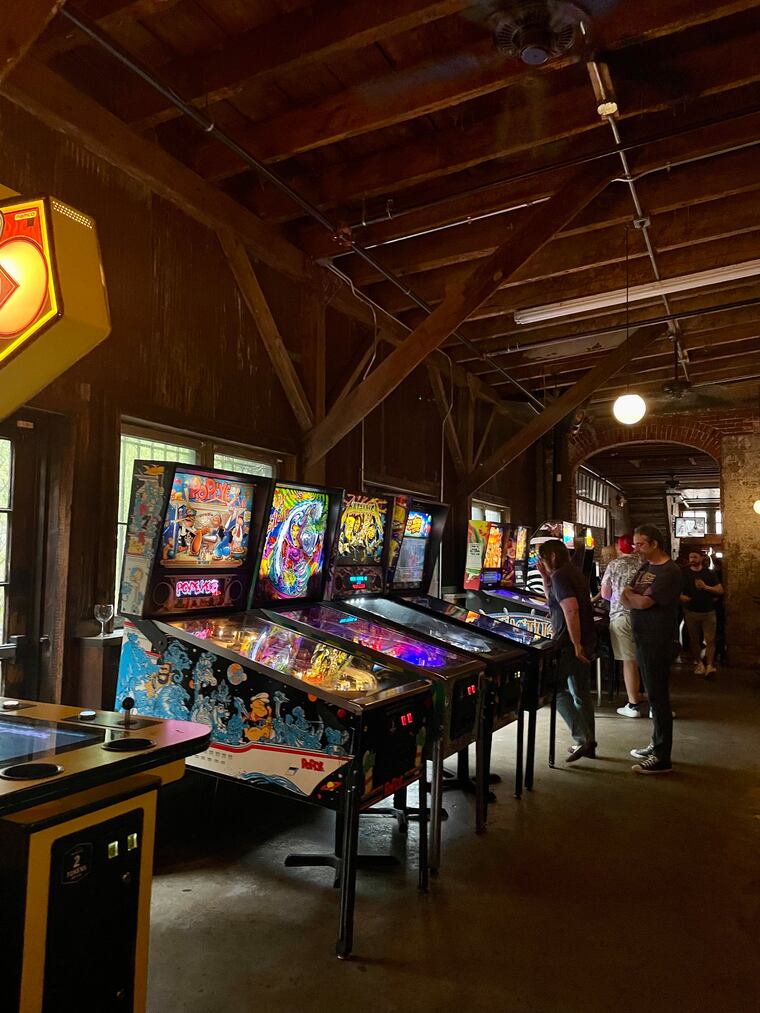 Play arcade games at this Fishtown bar.