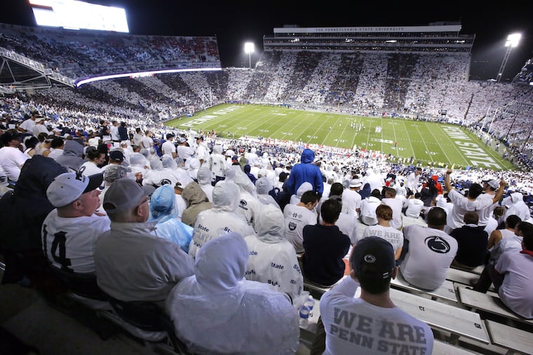 The "Stripe Out" game is a tradition Penn State began in 2015. 