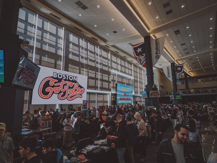 Got Sole's sneaker convention in 2019 at Gillette Stadium in Foxborough, Mass.