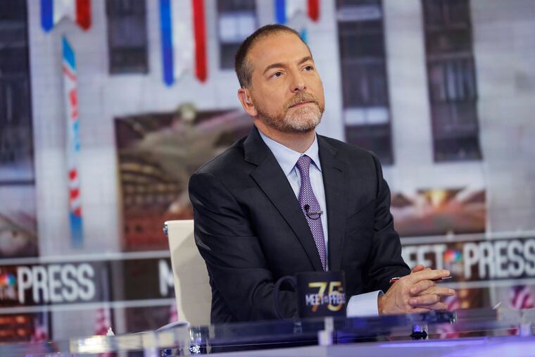 Chuck Todd, NBC News political director and moderator of "Meet the Press.