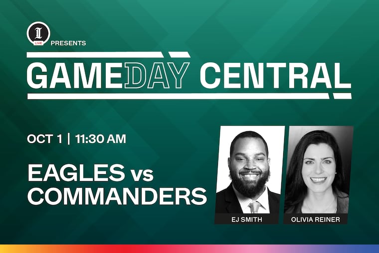 Gameday Central: Eagles vs. Commanders