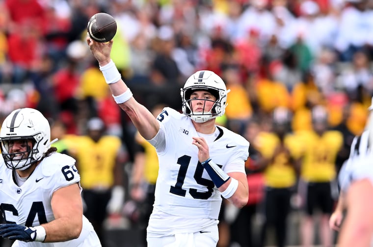 Penn State quarterback Drew Allar.