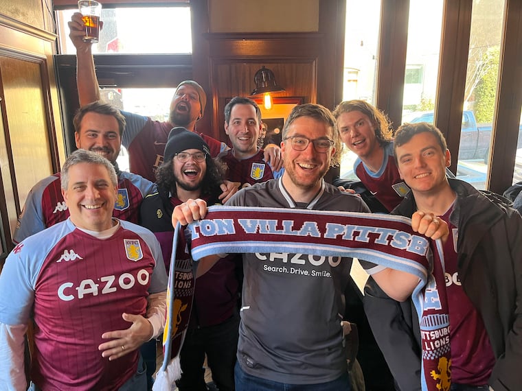 Despite Aston Villa losing 4-2 to Leicester City on Feb. 4, the Philadelphia Lions supporters club still had a good time at the Black Taxi pub in Fairmount.