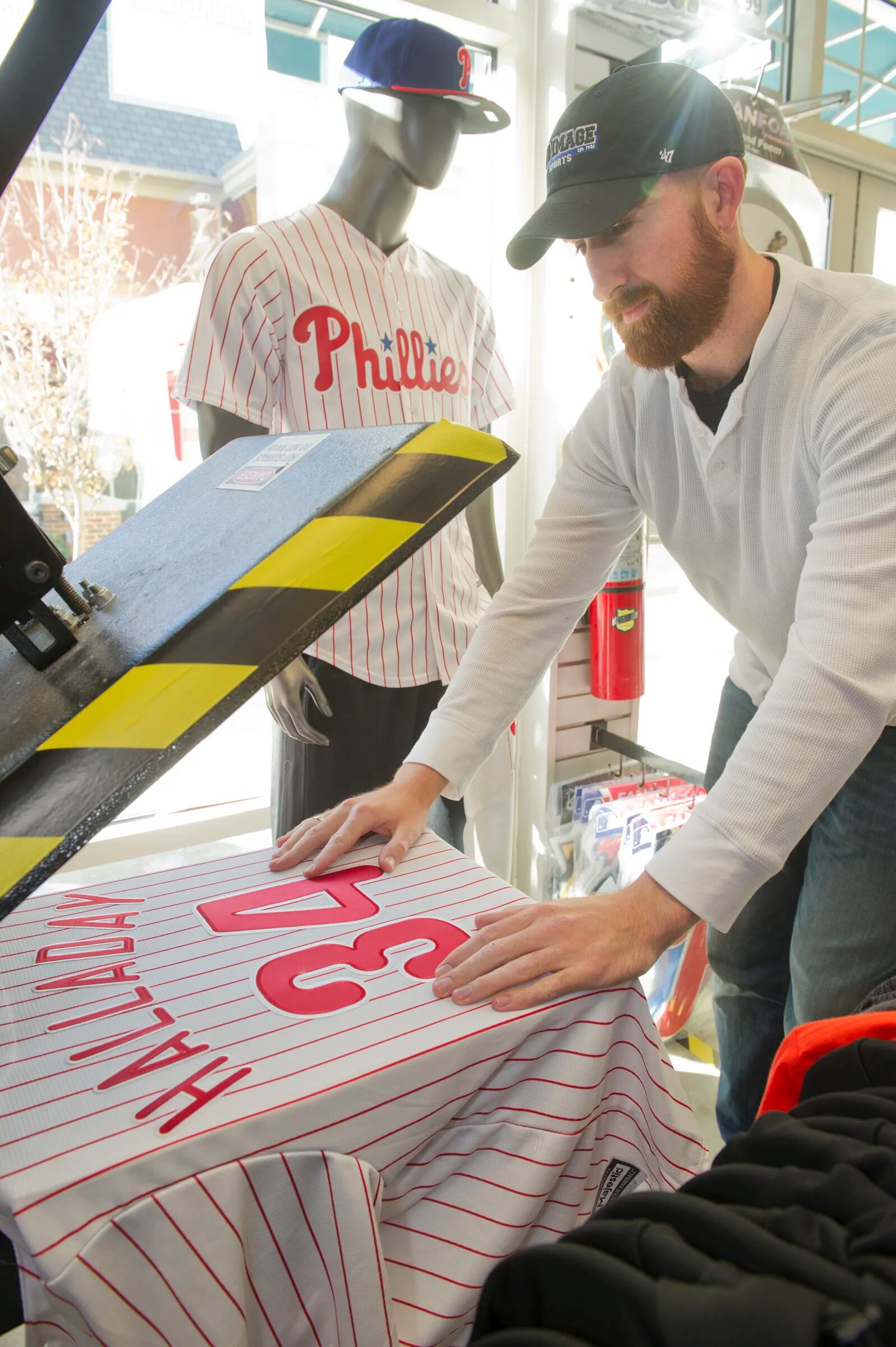 Roy Halladay Patch 34 Memorial Patch for Baseball Jersey 