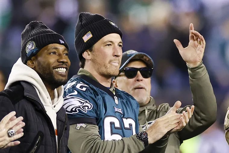 Miles Teller, seen here at Lincoln Financial Field attending a 2022 game between the Eagles and Washington Commanders.