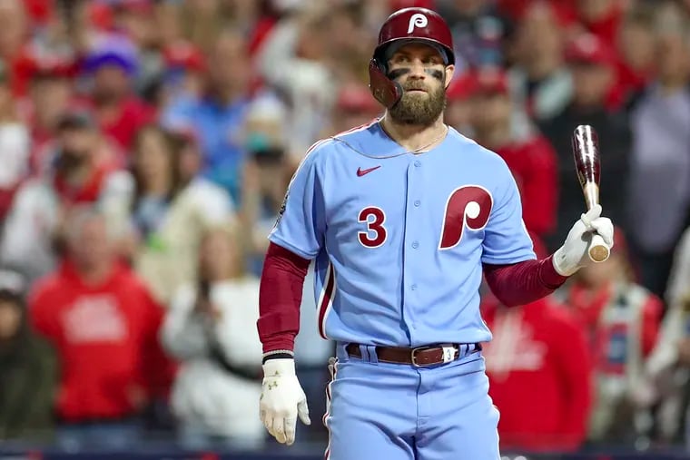 Linwood baby named after Bryce Harper in the center of Phillies