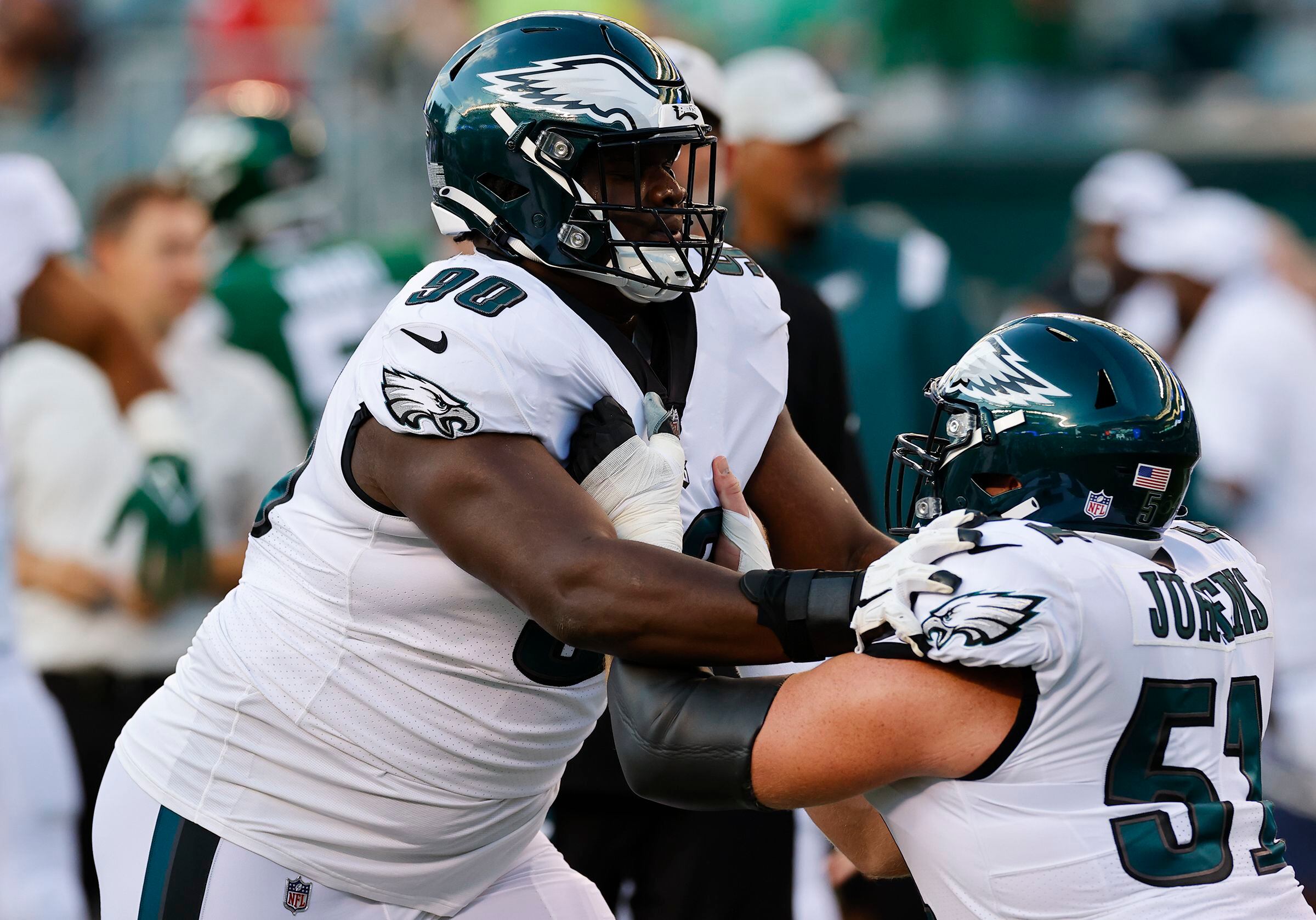 I'm just appreciative of what I have': Eagles rookie Jordan Davis learns  from room of veterans