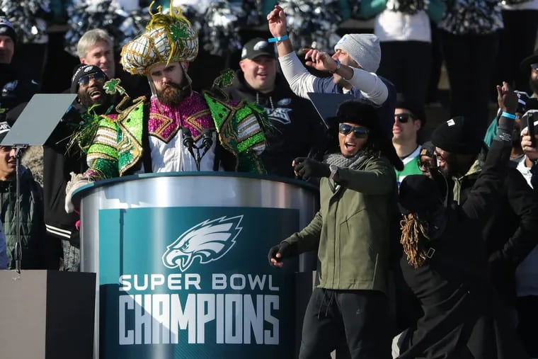Jason Kelce's Super Bowl parade speech: Full transcript