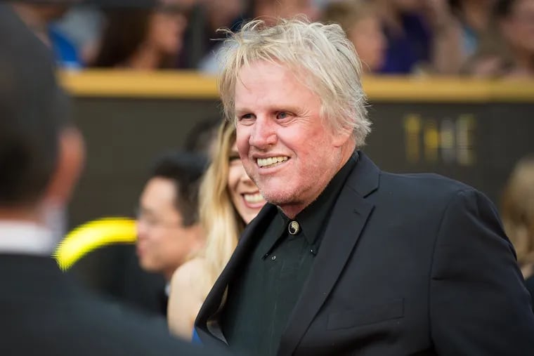 Gary Busey arriving at the 88th Academy Awards on Feb. 28, 2016.